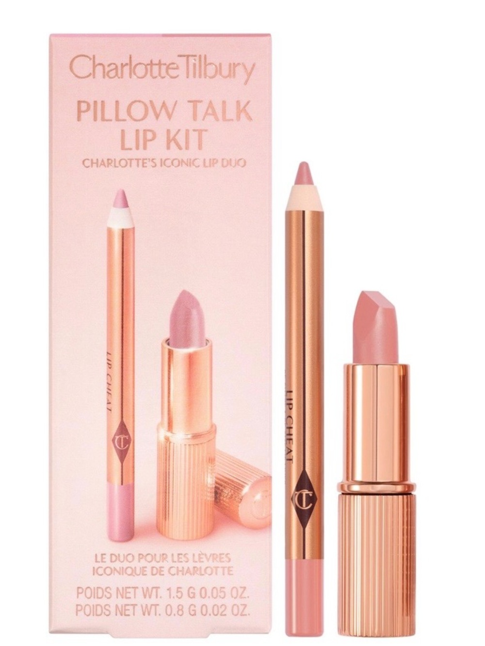Charlotte Tilbury Mini Pillow Talk Lip Kit - Lipstick & Lip Liner